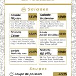 Menu RS Villa - Café Restaurant Meknes January 2025 251017-164800